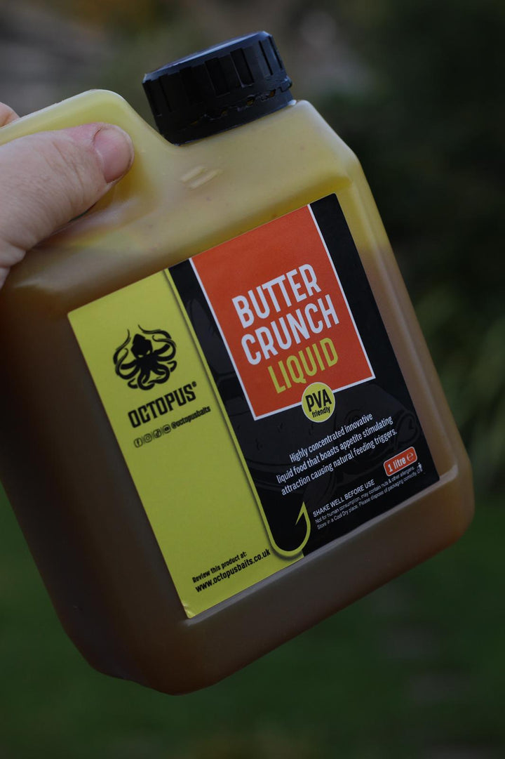 BUTTER CRUNCH - Liquid - (1ltr) - Octopus Baits