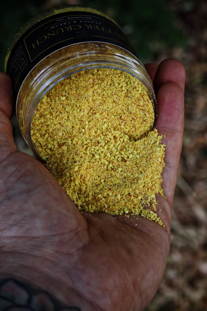 Butter Crunch bio powder carp bait additive by Octopus Baits