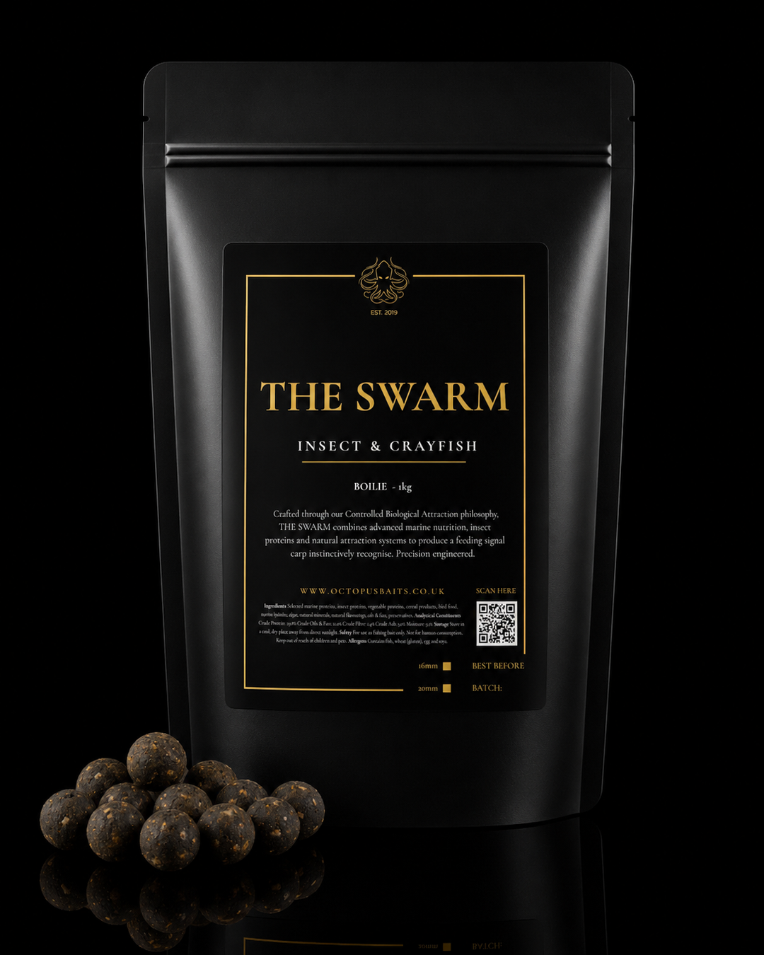 THE SWARM - Shelf Life Boilies (1kg)
